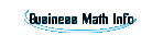 Business Math Info